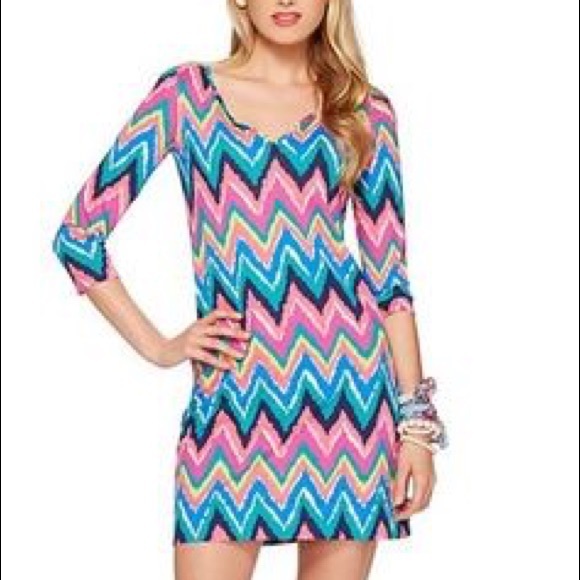 Lilly Pulitzer Hearts A Flutter dress XS