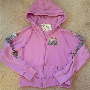 VS PINK purple hoodie