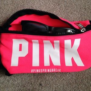 Pink fanny pack