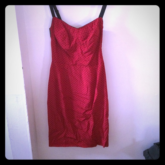 ⬅️PRICE DROP SALE⬅️Dolce & Gabbana red print dress - Picture 1 of 4