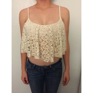 Forever 21 lacey top
