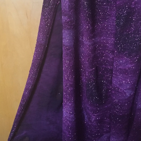 Vintage purple sparkle dress - Picture 2 of 3