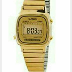 Casio gold watch