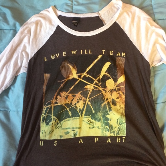 Obey long sleeve baseball tee