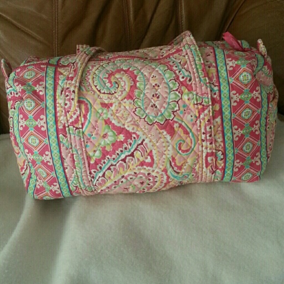 Vera Bradley large travel duffel bag!