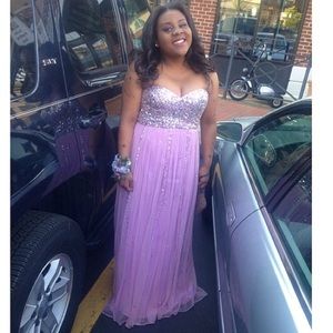 Adriana Papell prom dress