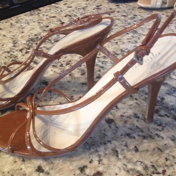 These ninewest heels/size 7 perfect for summer!!!! - Picture 2 of 2