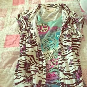 butterfly shirt