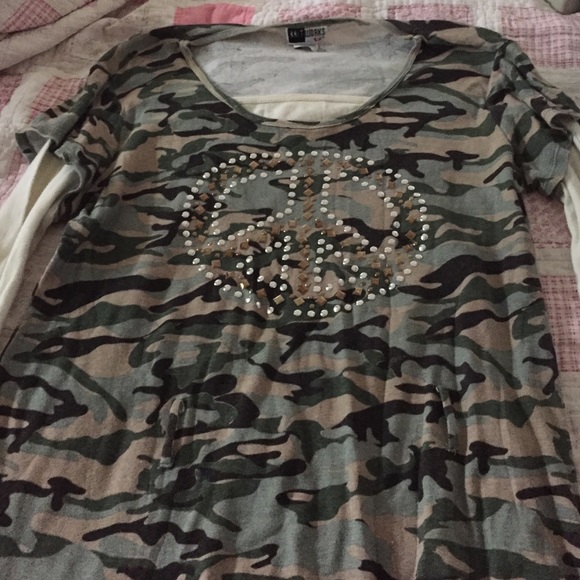 peace camo shirt