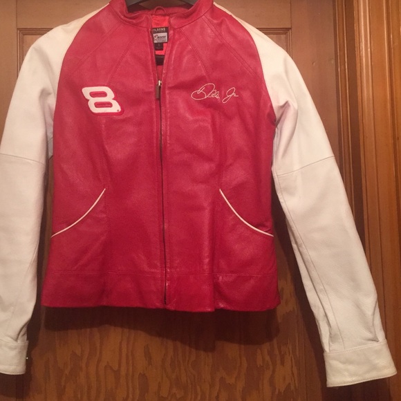 Dale Earnhardt Racing  Leather jacket .