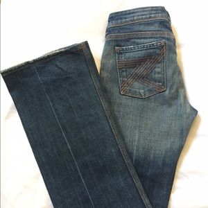 Seven for all mankind bootcut jeans