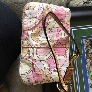 Coach wristlet