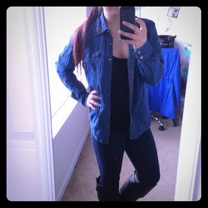 Light weight denim shirt