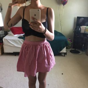 American Apparel plaid skirt.