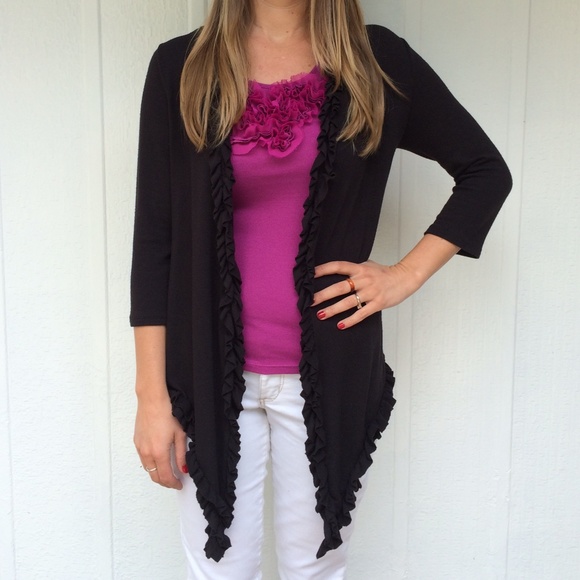 New York & Company Sweaters - Black cardigan