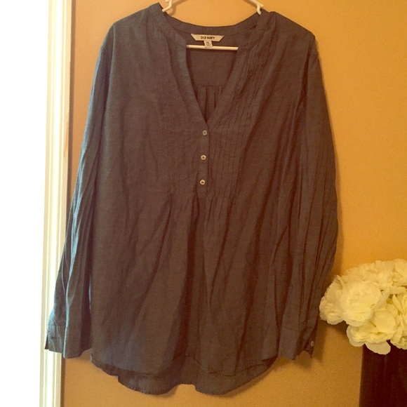 Chambray top