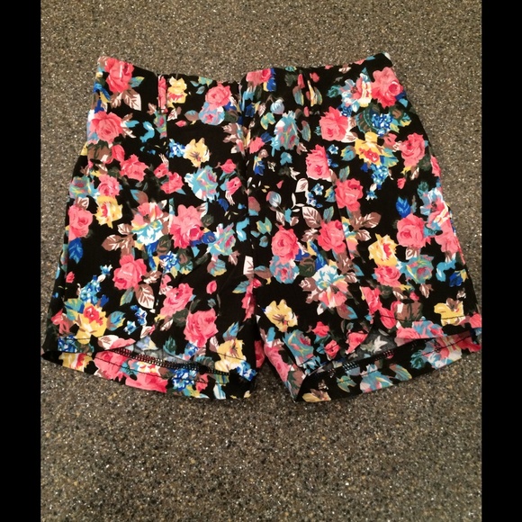 Floral Print Shorts