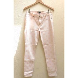 Pink Polka Dot Skinny Jeans