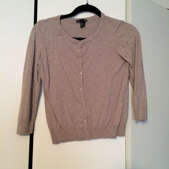 H&M Beige Tan Cardigan