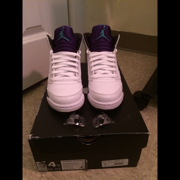🔴SOLD🔴 Air Jordan Grape 5 Size 4