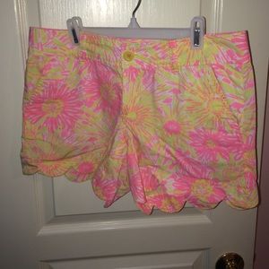 Authentic Lilly Pulitzer butter cup shorts