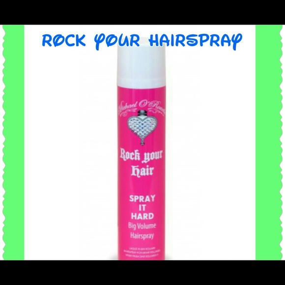 3 full size cans of Rock Your Hair hairspray