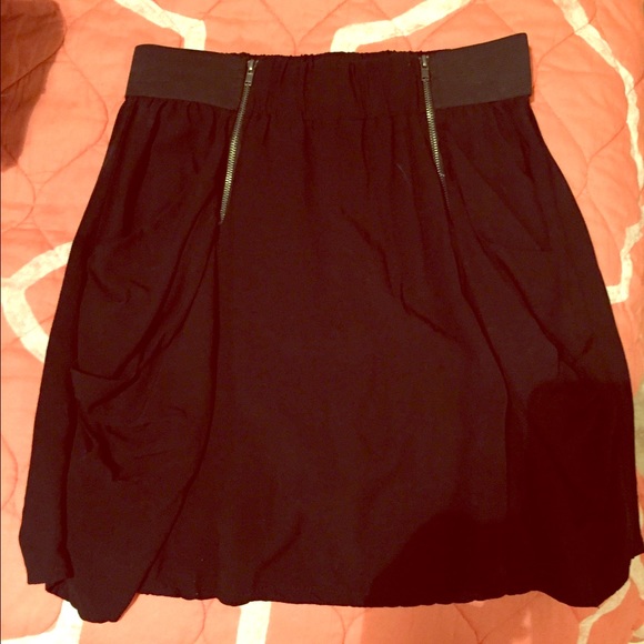 Black skirt