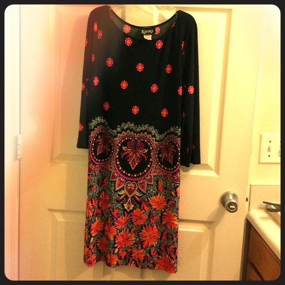 Women's long sleeve dress.