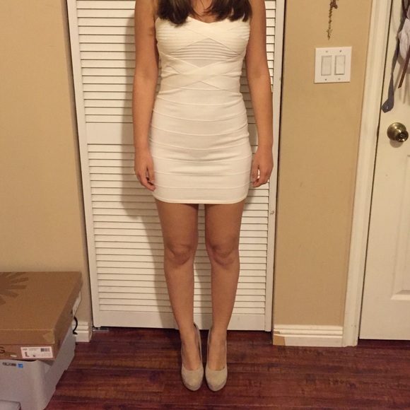 White body con dress!