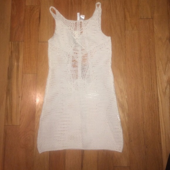 Crochet beach dress