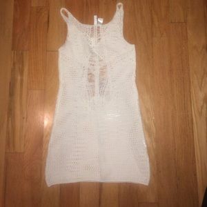 Crochet beach dress