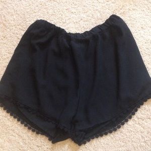 Black brandy Melville shorts