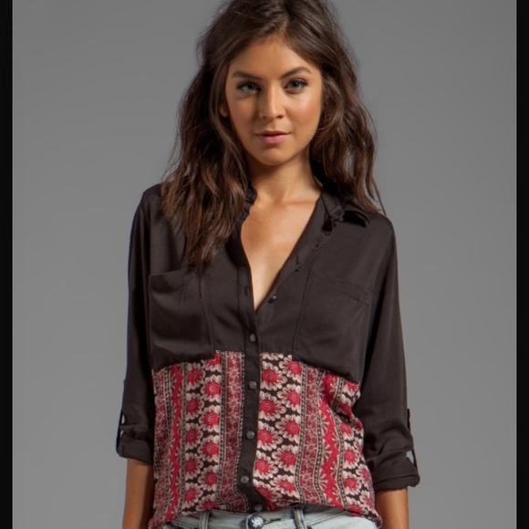 Free People Tops - Free People button down tunic