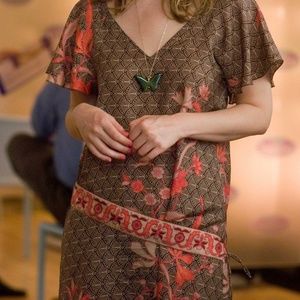 Stella Forest floral silk dress