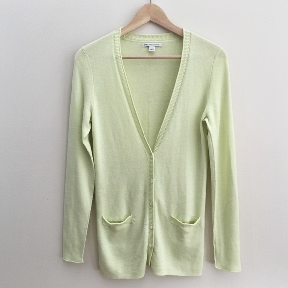 BR | Citron Green Cardigan - Picture 2 of 4