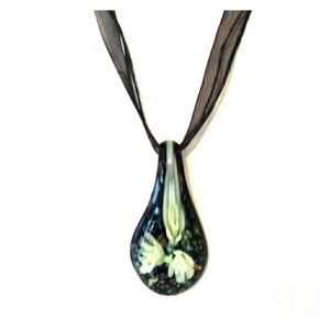 Necklace and earrings