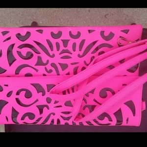 NEW Hot Pink Retro Purse