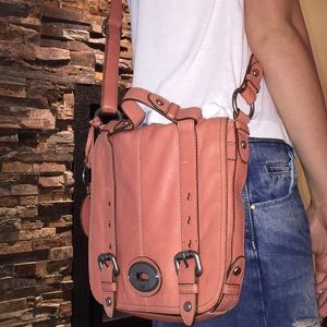 Fossil Coral Shoulder Purse