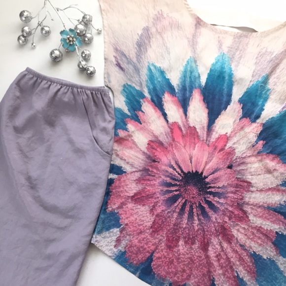 3-piece OUTFIT 💋 Top/Skirt & Necklace