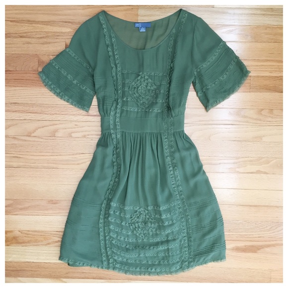 Anthropologie Dresses & Skirts - Green Dil Dress
