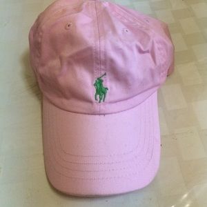 Pink Ralph Lauren Hat