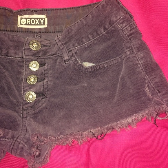 Corduroy Roxy Short Shorts