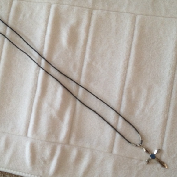 Cross Cord Necklace