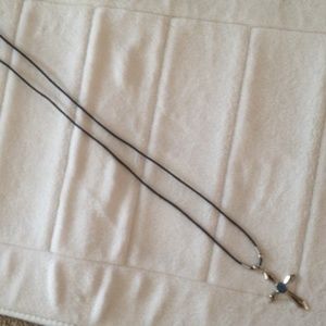 Cross Cord Necklace