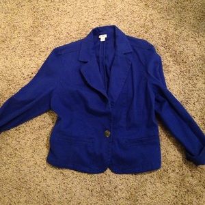 Blue blazer
