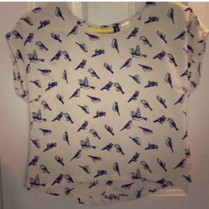 Crop top and flats bundle