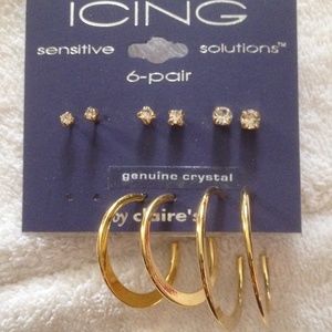 Crystal Earrings & Hoop Earrings