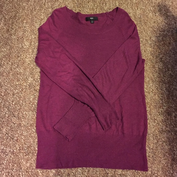 Purple sweater