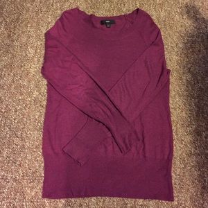 Purple sweater