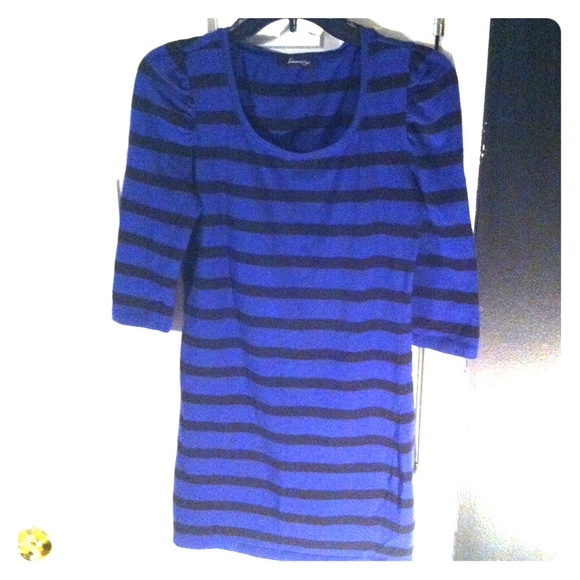 Forever21 Striped Bodycon Dress - Picture 1 of 3